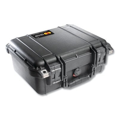 Protector Case Series Small Case, 1400 WF/WL, 0.31 ft, 11.81 in L x 8.87 in W x 5.18 in H Interior, Yellow
