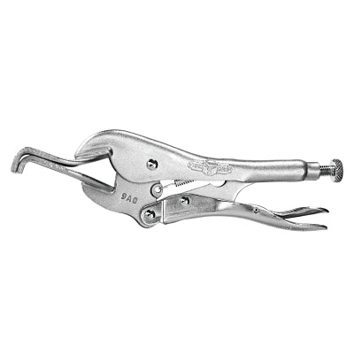 Locking Panel Clamps, Jaw Opens to 3/8 in, 9 in Long