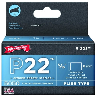 22516 P22 STAPLES 5/16"