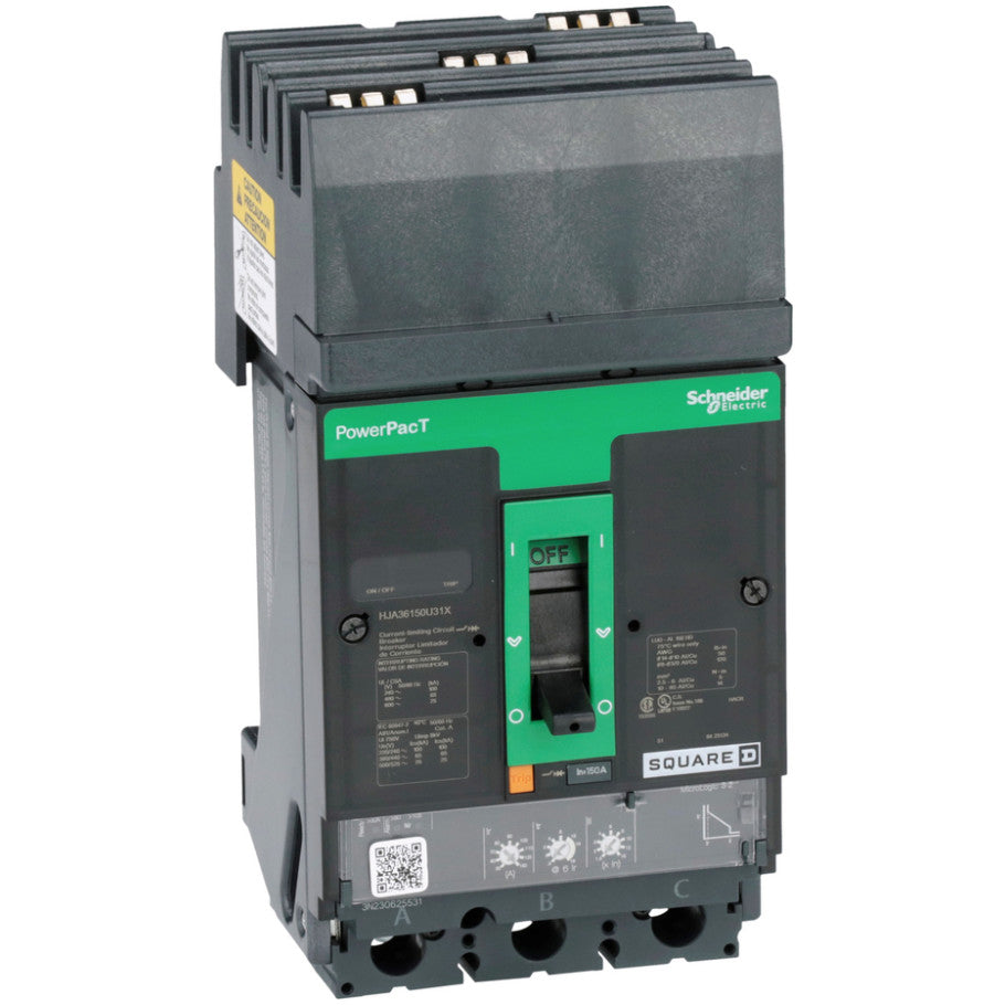 Molded Case Circuit Breaker, 150A, 600V, Plug-In