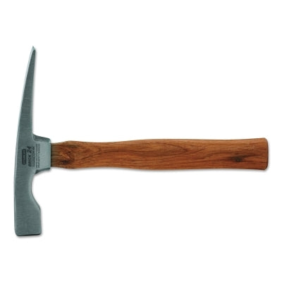 Bricklayer's Wood Handle Hammers, 24 oz, 11 in, Hardwood Handle
