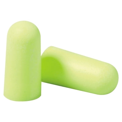 3M 311-1251 E-A-Rsoft Yellow Neons Foam Earplug, Polyurethane, Large, Corded