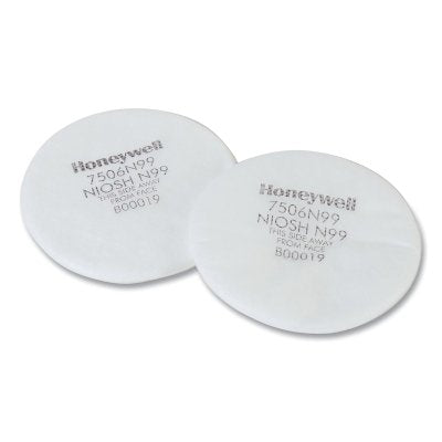 N99 Filter, Resists Aerosol and Partictulates, for 5400, 5500, 7600, 7700 Series, White
