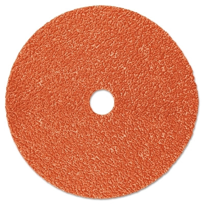 3M 076308-89655 Fibre Disc 787C, Precision Shaped Ceramic, 5 in dia x 7/8 in Center Hole, 120+ Grit, Die 500P
