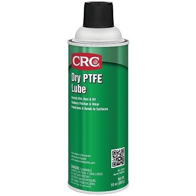 Dry PTFE Lube, 16 oz, Aerosol Can