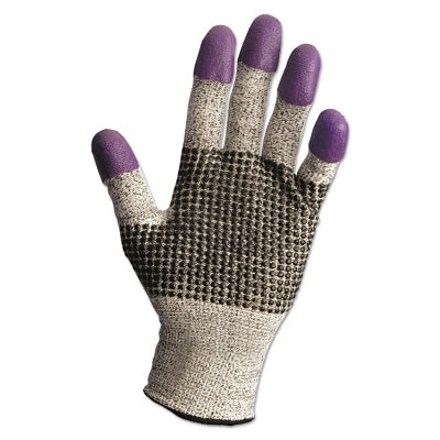 G60 Purple Nitrile Cut Resistant Gloves, Size 9 (L), Purple/Grey/Black