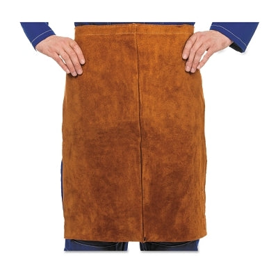 Premium Side Split Cowhide Leather Waist Apron, 24 in x 24 in, Lava Brown