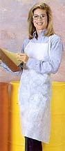 APRON, BIB STYLE, KNEE LENGTH, TIES AT N
