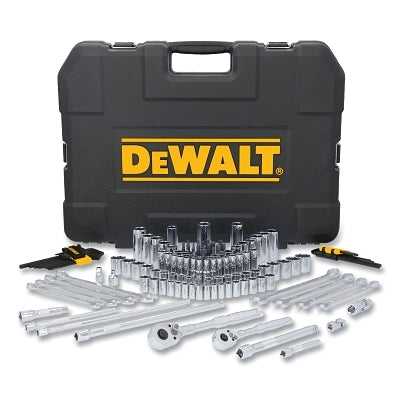 TOUGHSERIES Mechanics Tool Set, 140 Pc, 1/4 in and 3/8 in Drive