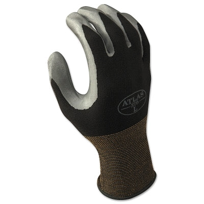 370B General Purpose Nitrile Coated Fingers/Palm Gloves, X-Large, White/Grey