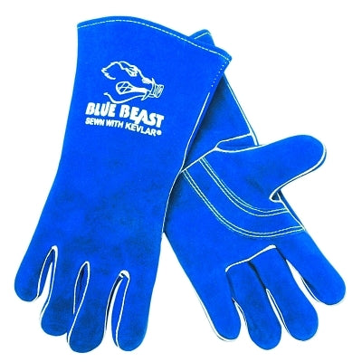 13" BLUE BEAST WELDERS GLOVES REINFORCED