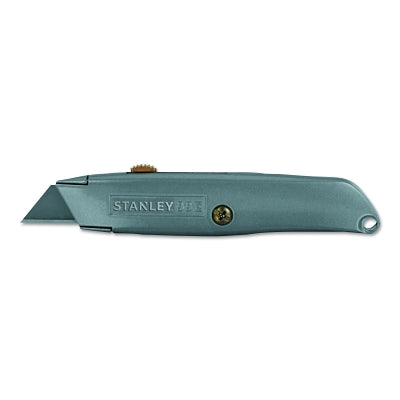 Classic 99 Retractable Utility Knives, 6 in L, Carbon Alloy Steel Blade, Metal Handle, Gray
