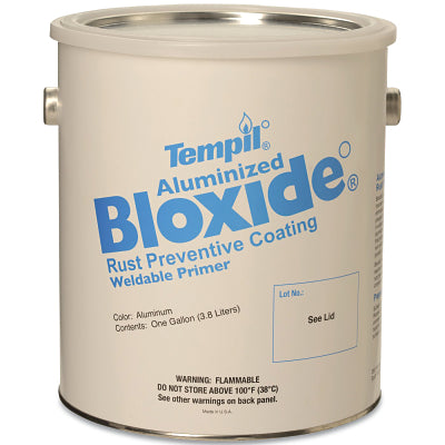 Bloxide Rust Preventive Weldable Primer Coating, 1 gal, Can, Silver