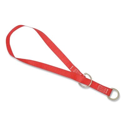 PROTECTA PRO No Wear Pad Cable Tie-Off Adaptor, Polyester Web, Red