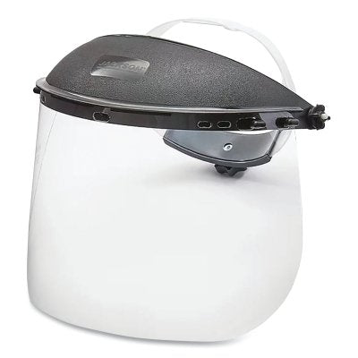 ANTHEM+ High-Impact Face Shield Kit, Ratcheting, Clear, 8 in H x 15.5 in W
