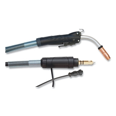 MIG Gun For Miller Consumables, 250 A, 15 ft L, Miller Connector, 0.035 in Wire