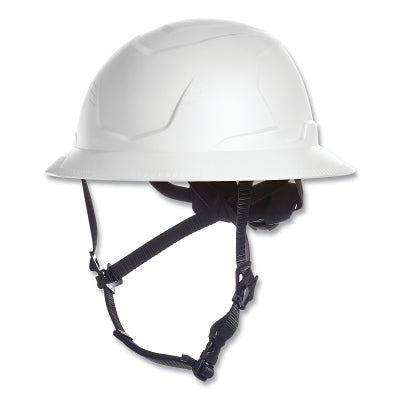 V-Gard H2 Safety Helmet, Type II, Full Brim, Rachet Suspension, Non-Vented, White