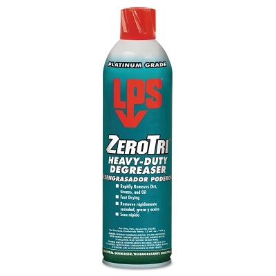 ZeroTri Heavy-Duty Degreaser, 15 oz, Aerosol Can, Ether Scent
