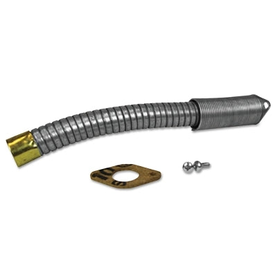 Flex Hoses, Steel, 9 in Long, 1 in Hose O.D.