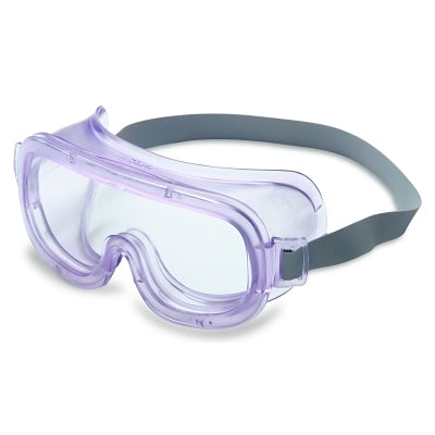 Classic Goggles, Clear Frame, Clear Lens, Uvextreme Antifog, Closed Vent