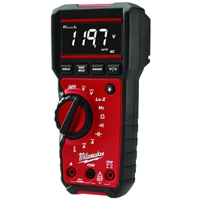 Milwaukee Digital Multimeters, True RMS, 5 Function, 10 AAC; 10 ADC