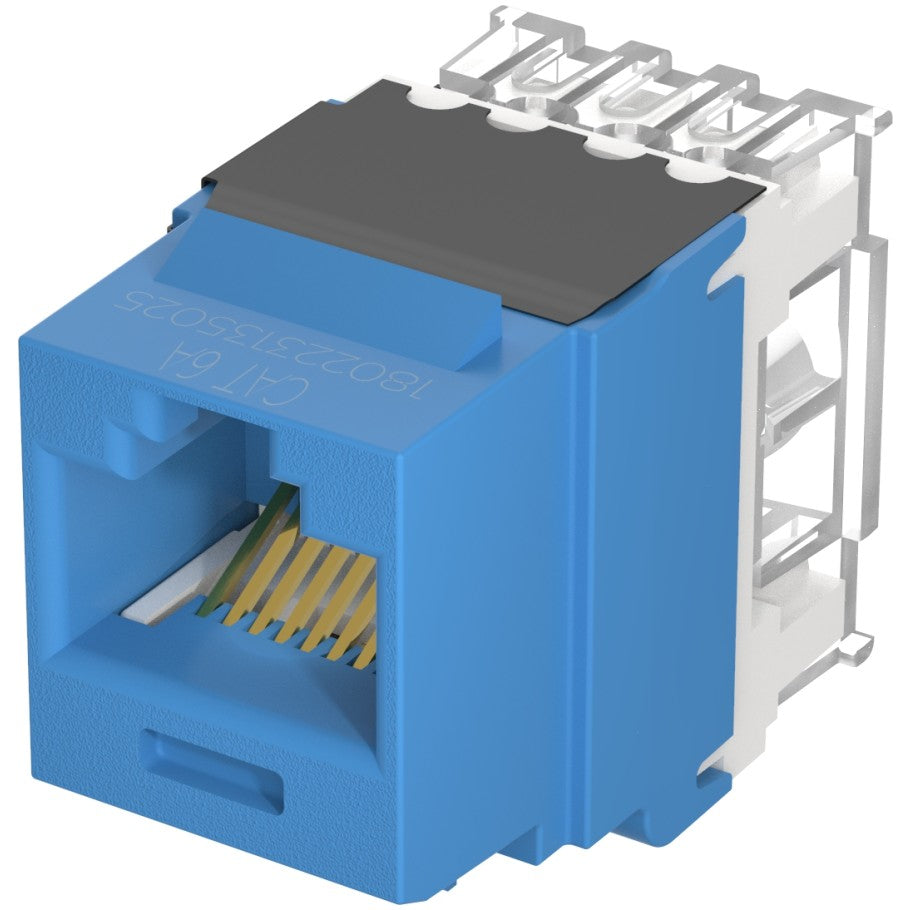 NetKey Cat 6A Jack Module, Blue