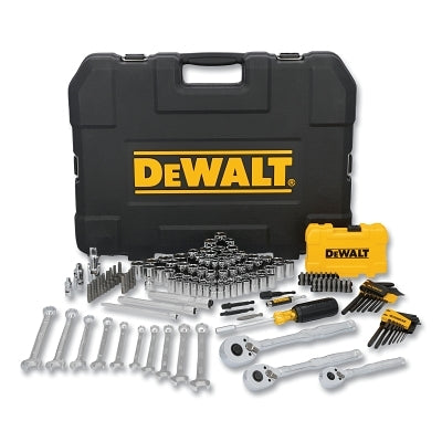 TOUGHSERIES Mechanics Tool Set, 155 Pc, 1/4 in, 3/8 in and 1/2 in Drive