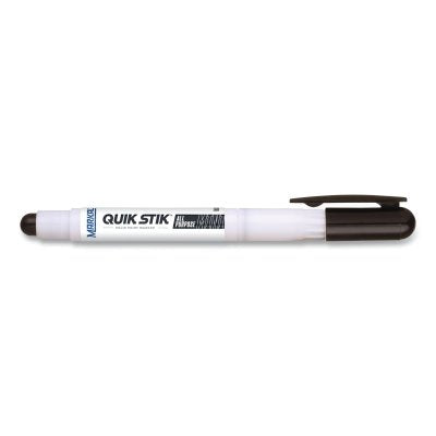 Quik Stik All Purpose Mini Solid Paint Marker, 3/8 in dia x 4.625 in L, Black