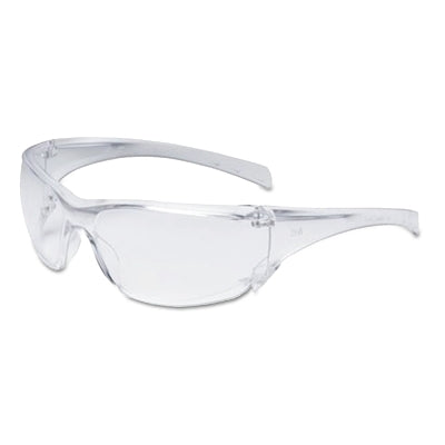 3M 11818-00000-20 Virtua Safety Eyewear, Clear Lens, Anti-Fog, Hard Coat, Clear Frame