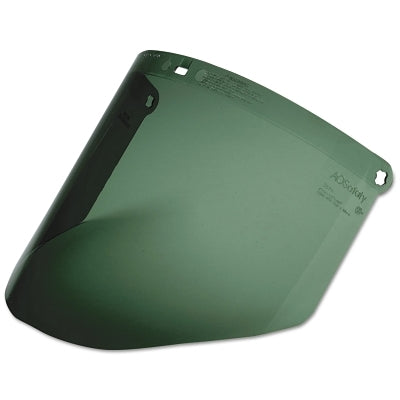 3M 82702-00000 Dark Green Polycarbonate Faceshield WP96, Molded