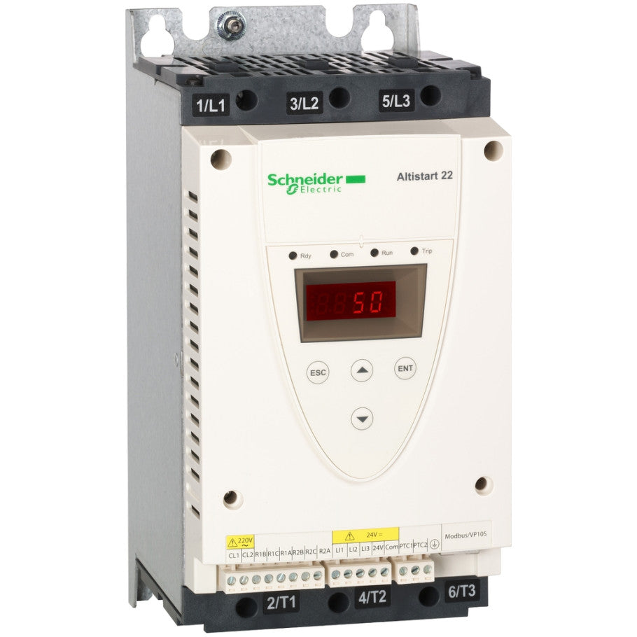 Altistart 22 Soft-Start/Soft-Stop, 47 A, 3-Phase, 208-575 V AC, 50/60Hz, 15-40 hp
