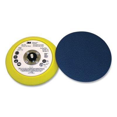 3M 051141-28772 Stikit Disc Pad, 6 in dia, Medium