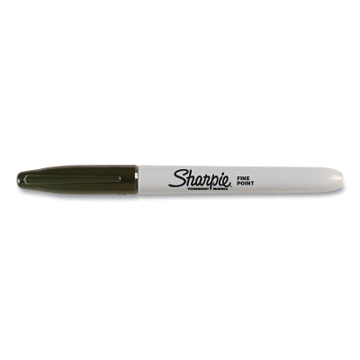 Fine Tip Permanent Marker, Black, 144/CA