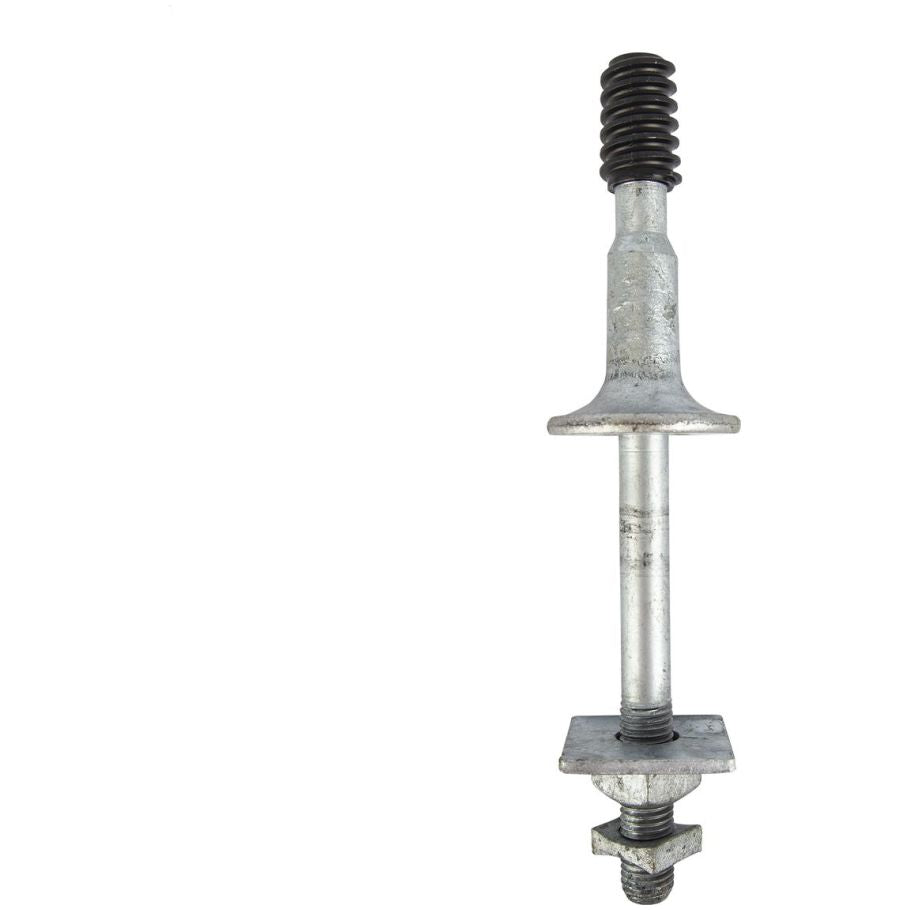 CHANCE Crossarm Insulator Pin, Steel, 6 in. Shaft L, 2.5 in. L
