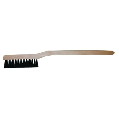 Radiator Brushes, 24 in, Black Flagged-Tip Polystyrene Wire, Hardwood Handle