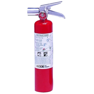 Halotron I Fire Extinguisher, Type B and C, 2.5 lb