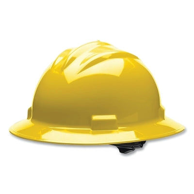 C71 Standard Full-Brim Hard Hat, 4-point Ratchet, Yellow