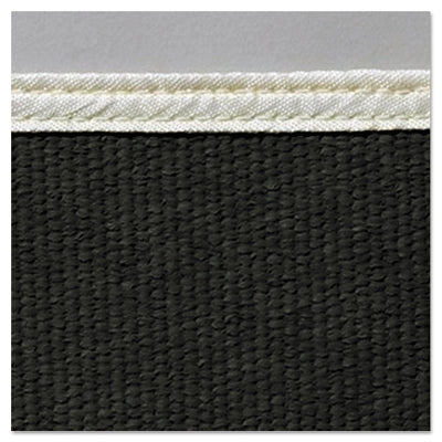 Welding Blanket, 6 ft X 6 ft, Fiberglass, Black, 23 oz, 600 F (Max)