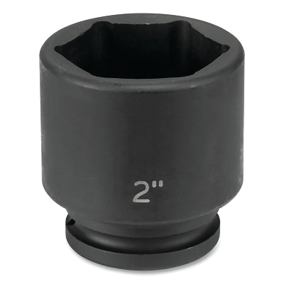 Impact Socket, 3/4 in Drive Size, 2 in Socket Size, Hex, 6-point, Standard Length
