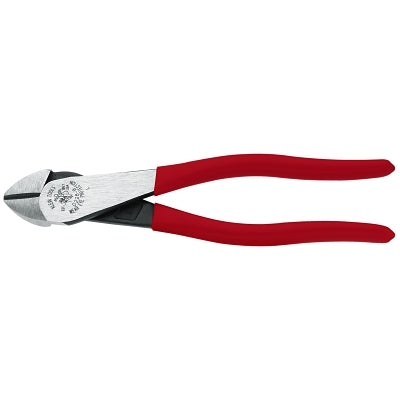 High-Leverage Diagonal Cutting Pliers, 7.98 in OAL, Plastic-Dipped Handle, 1-3/16 in Cutting L, Standard Cut
