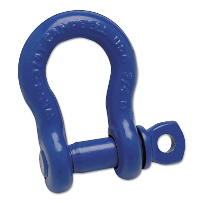 C-419-S Series Anchor Shackle, 1-7/16 in Opening, 7/8 in Bail Size, 6-1/2 t, Screw Pin Shackle