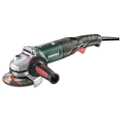 Small Angle Grinder, 5 in dia, 10.2 A, 11000 RPM, 5/8 in-11 UNC, Rat Tail Handle