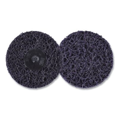 3M 638060-21542 Roloc+ Clean and Strip XT Pro Disc, 4 in dia, Extra Coarse, 15000 RPM, Silicon Carbide, XO-DR, Purple
