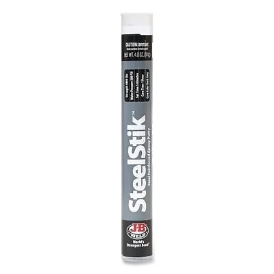 SteelStik Epoxy Putty, 4 oz, Stick