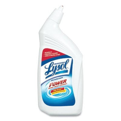 Professional Lysol Brand Disinfectant Toilet Bowl Cleaner, 32 oz, Bottle, Fresh Scent