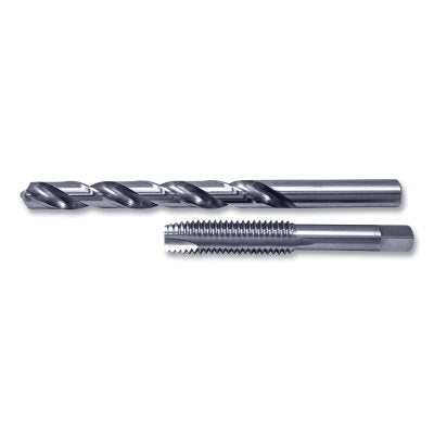 1860 Bright Jobber Drill and Spiral Point Plug Tap Set, 2-Pc