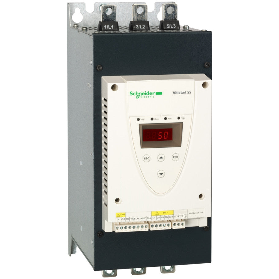 Altistart 22 Soft-Start/Soft-Stop, 110 A, 3-Phase, 208-575 V AC, 30-100 hp