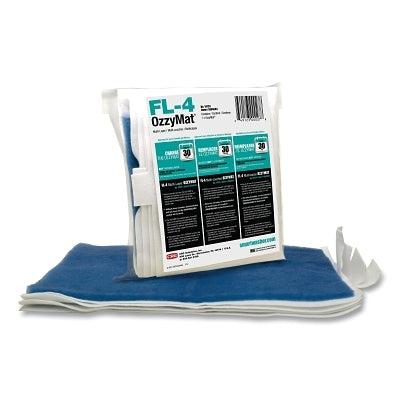 OzzyMat FL-4 Multi-Layer Fluid Activation Mat, For SmartWasher Parts Cleaning Systems, Buff/Blue, 1 EA/EA