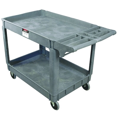Utility Cart, 550 lb, 46 in x 25-1/2 in x 33-1/2 in, Gray