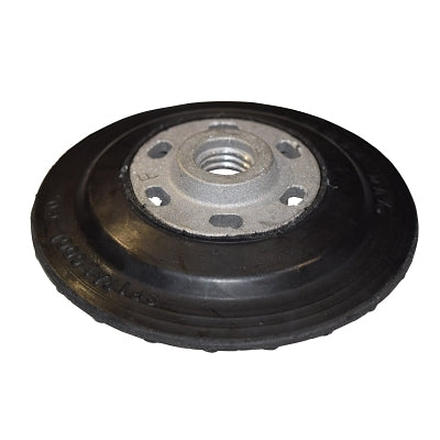 Backing Pads, 4-1/2 in dia, 5/8 in-11 Arbor Thread, Flexible